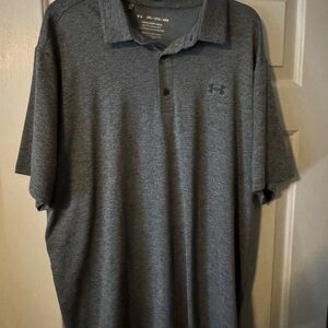 Under Armour Men's Charcoal Polo Shirt